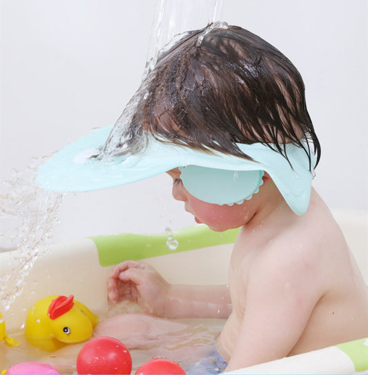 Waterproof earmuff shampoo cap