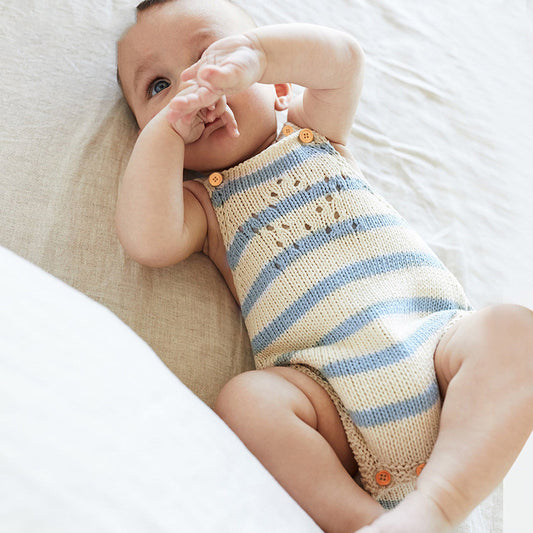 Baby Cotton Knit Romper